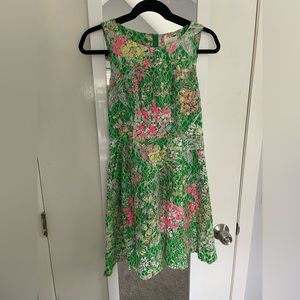 Maeve green lace dress